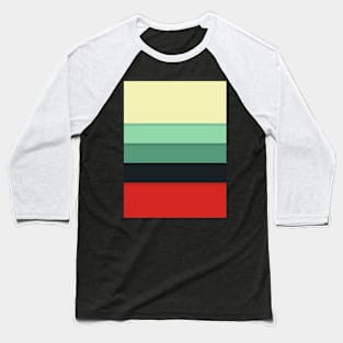 color block Baseball T-Shirt